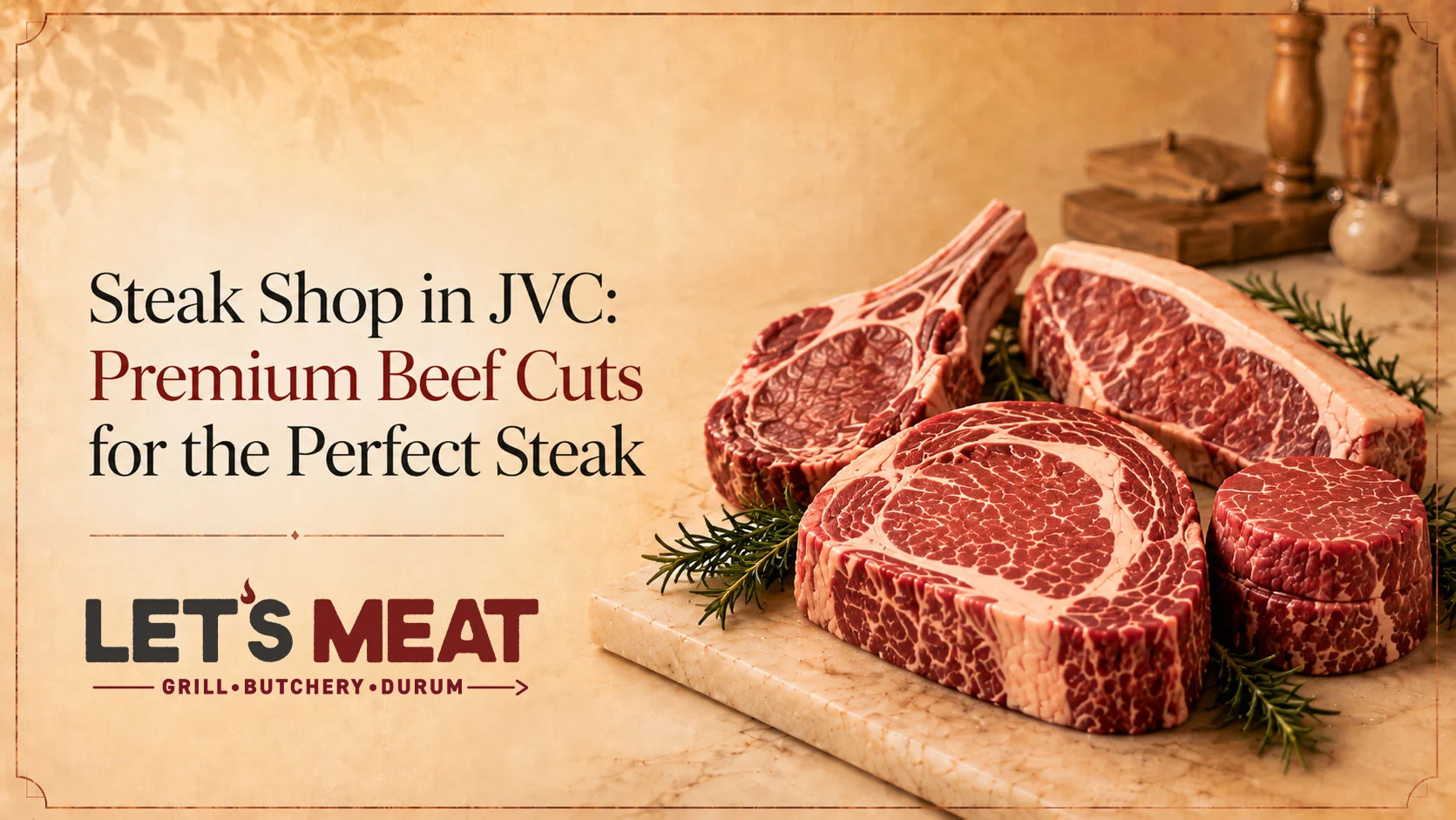 Steak Shop in JVC